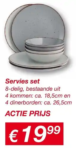 Kik Servies Set aanbieding
