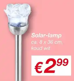 Kik Solar Lamp aanbieding
