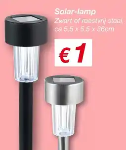 Kik Solar Lamp aanbieding