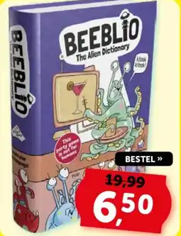 Boekenvoordeel Beeblio The Alien Dictionary aanbieding
