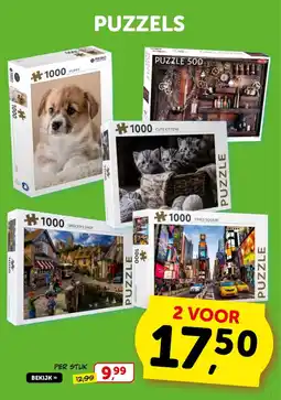 Boekenvoordeel Puzzels aanbieding