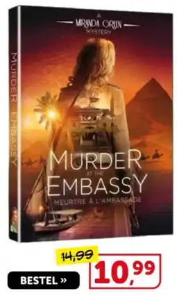 Boekenvoordeel Murder at the Embassy aanbieding