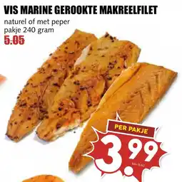De Boerenschuur Vis Marine Gerookte Makreelfilet aanbieding