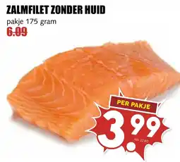 De Boerenschuur Zalmfilet Zonder Huid aanbieding