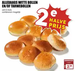 De Boerenschuur Alledaags Witte Bollen en/of Tarwebollen aanbieding