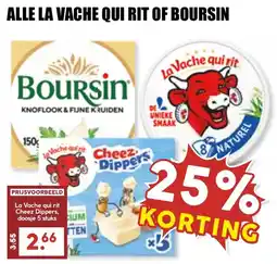 De Boerenschuur Alle La Vache Qui Rit of Boursin aanbieding