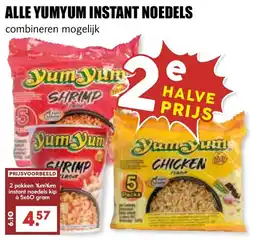 De Boerenschuur Alle Yumyum Instant Noedels aanbieding