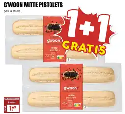 De Boerenschuur G'woon Witte Pistolets aanbieding