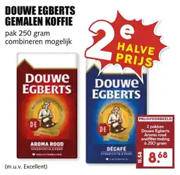 De Boerenschuur Douwe Egberts Gemalen Koffie aanbieding