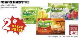 De Boerenschuur Pickwick Eénkopsthee aanbieding