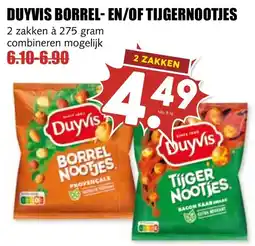 De Boerenschuur Duyvis Borrel en/of Tijgernootjes aanbieding