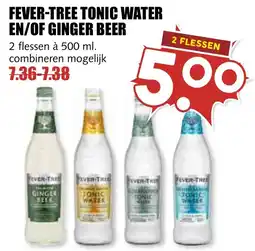 De Boerenschuur Fever Tree Tonic Water en/of Ginger Beer aanbieding