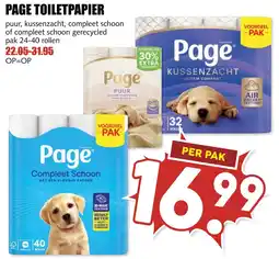 De Boerenschuur Page Toiletpapier aanbieding