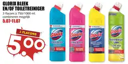 De Boerenschuur Glorix Bleek en/of Toiletreiniger aanbieding