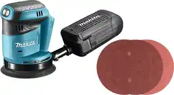 Coolblue Makita DBO180ZJ (zonder accu) + Bosch Schuurschijf 125 mm K80, K120, K240 (25x) aanbieding
