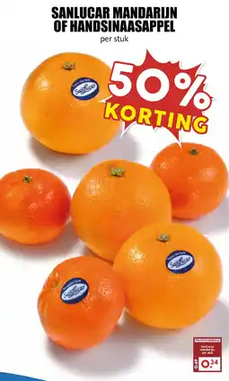 De Boerenschuur Sanlucar Mandarijn of Handsinaasappel aanbieding