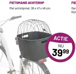 Pets & Co Fietsmand Achterop aanbieding