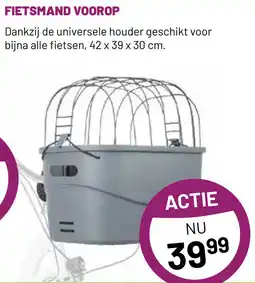 Pets & Co Fietsmand Voorop aanbieding