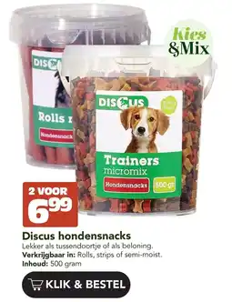Discus Discus Hondensnacks aanbieding