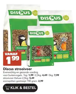 Discus Discus strooivoer aanbieding