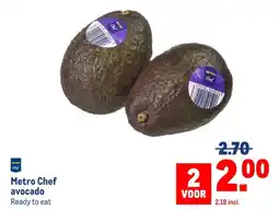 Makro Metro Chef avocado aanbieding