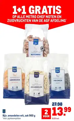 Makro Metro chef noten en zuidvruchten van de agf afdeling aanbieding