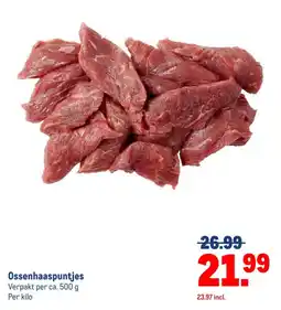 Makro Ossenhaaspuntjes aanbieding