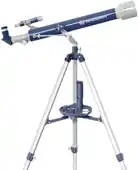 Bol.com Bresser Junior Telescoop - 60/700 Blauw/Grijs - Incl. Koffer en Statief - Geschikt voor Kinderen aanbieding
