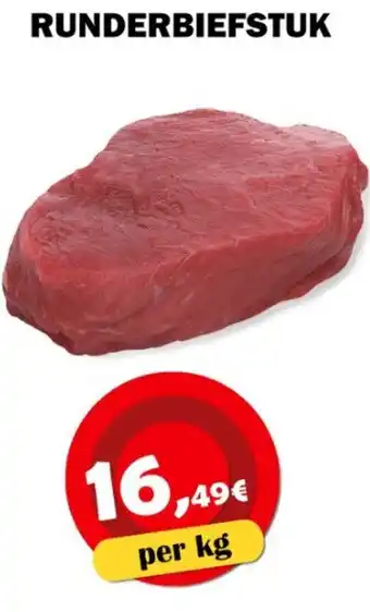 Avantage Supermarkt Runderbiefstuk aanbieding