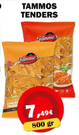 Avantage Supermarkt Tammos Tenders aanbieding