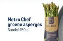 Makro Metro Chef groene asperges ASPARAGUS aanbieding