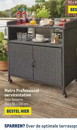 Makro Metro Professional servicestation aanbieding