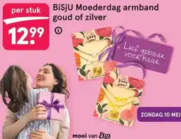 Etos BiSjU Moederdag armband goud of zilver aanbieding