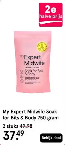 Etos My Expert Midwife Soak for Bits & Body 750 gram aanbieding