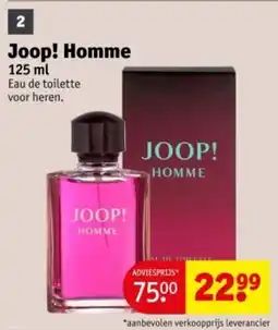 Kruidvat Joop! Homme aanbieding