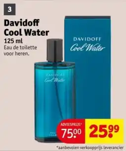 Kruidvat Davidoff Cool Water aanbieding
