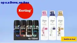 Bol.com op o.a Dove, en Axe aanbieding