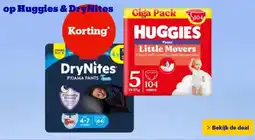 Bol.com op Huggies & DryNites aanbieding