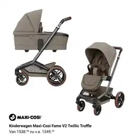 Van Asten BabySuperstore Kinderwagen Maxi-Cosi Fame V2 Twillic Truffle aanbieding