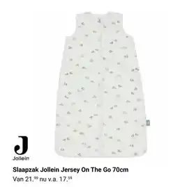 Van Asten BabySuperstore Slaapzak Jollein Jersey On The Go 70cm aanbieding
