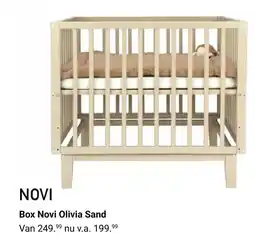 Van Asten BabySuperstore Box Novi Olivia Sand aanbieding