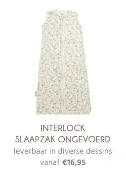 Van Asten BabySuperstore INTERLOCK SLAAPZAK ONGEVOERD aanbieding