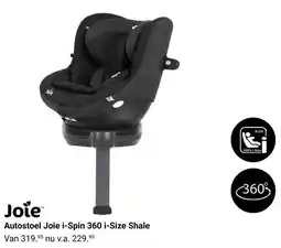 Van Asten BabySuperstore Autostoel Joie i-Spin 360 i-Size Shale aanbieding