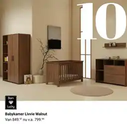 Van Asten BabySuperstore Babykamer Livvie Walnut aanbieding