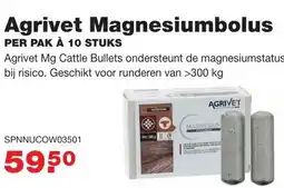 De Boer Drachten Agrivet Magnesiumbolus SPNNUCOW03501 aanbieding