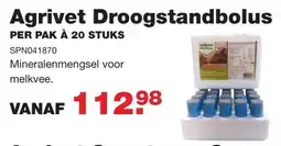 De Boer Drachten Agrivet Droogstandbolus SPN041870 aanbieding