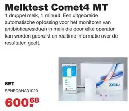 De Boer Drachten Melktest Comet4 MT SPNEQANA01020 aanbieding