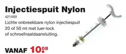 De Boer Drachten Injectiespuit Nylon aanbieding