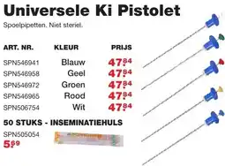 De Boer Drachten Universele Ki Pistolet aanbieding