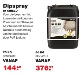 De Boer Drachten Dipspray IO-SHIELD SPN160315 aanbieding